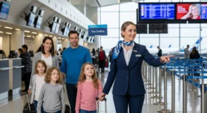 Dedicated greeter escort